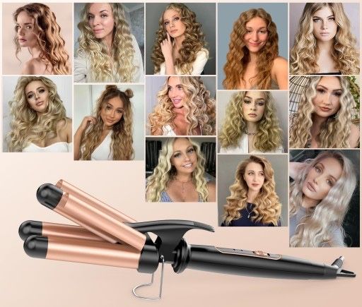 Falownica DO Stylizacji Włosów Karbownica Lokówka Ceramiczna