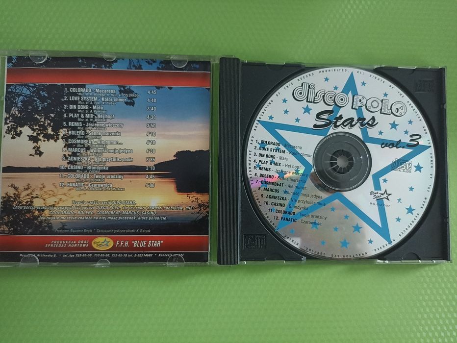 Disco Polo stars vol .3 płyta CD