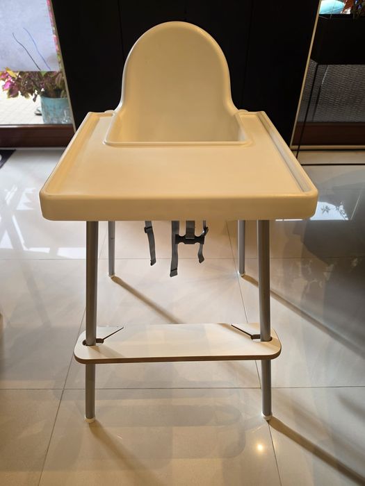 Krzesełko do karmienia IKEA ANTILOP z regulowanym podnóżkiem