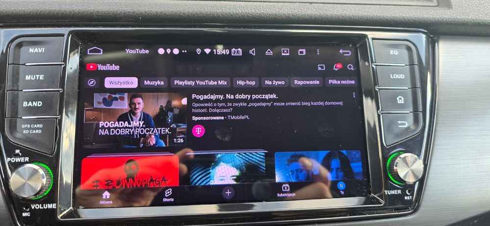 Radio samochodowe Skoda 3  Fabia Navi Wifi usb Android  SD MP3  kamera