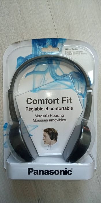ОРИГІНАЛЬНІ Навушники Panasonic RP-HT010 з потужним звуком та зручним