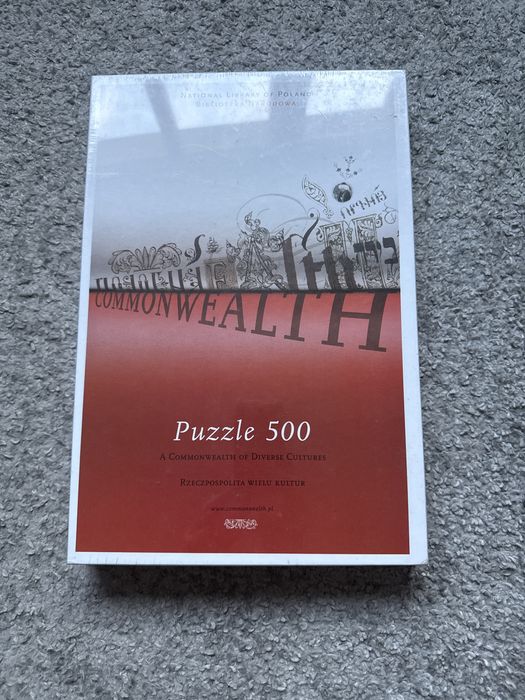 Puzzle 500 unikat Biblioteka Narodowa - Ewangeliarz ze Skewry