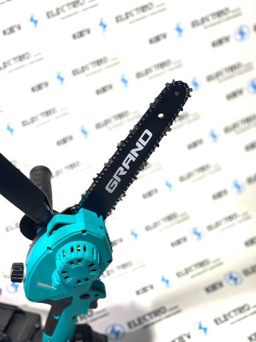 Аккумуляторная цепная пила Grand АПЦ-20V/8″- 4 Pro (2 Аккум): 3 615 грн ...