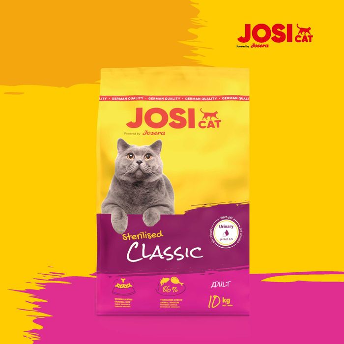 JosiCat Sterilised Classic 10 кг Корм для стерилізованих котів Josera