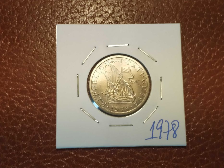 759 Moeda de 5 escudos de 1978 (Barcos) - Portugal