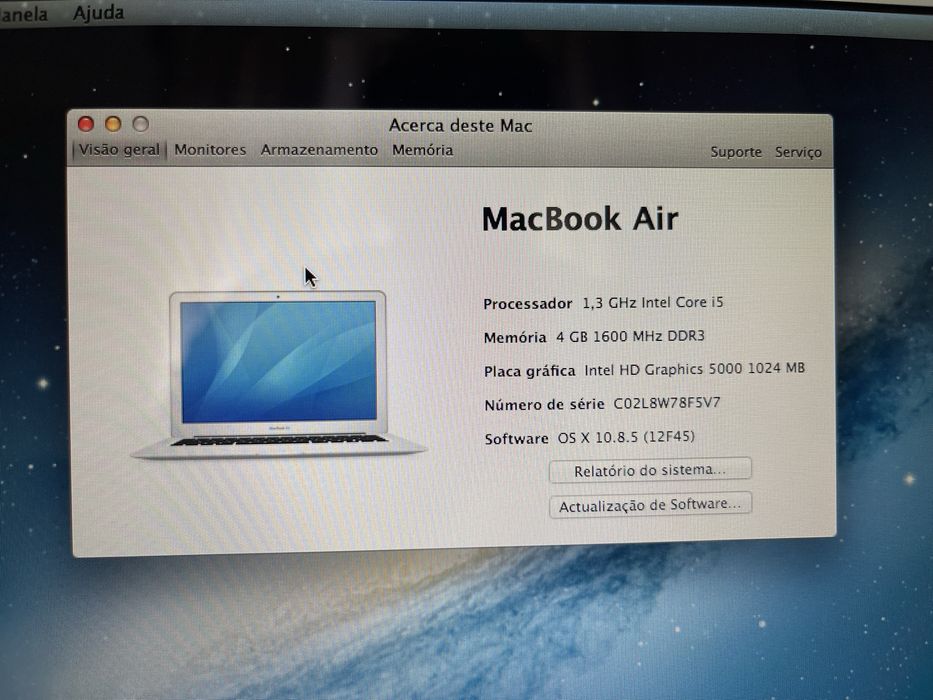 MacBook Air meados 2013 em excelente estado