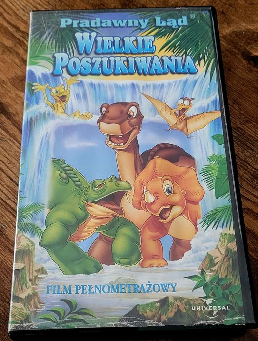 Pradawny ląd kaseta vhs