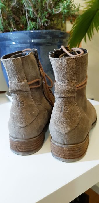 Josef Seibel botki, zamsz brąz/taupe