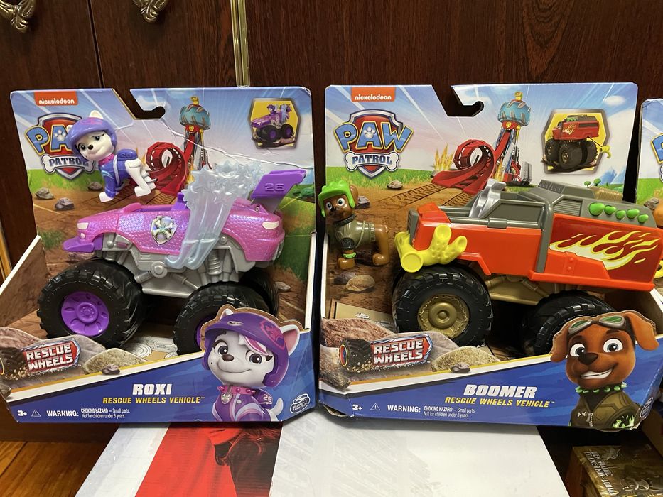 Щенячий патруль. Paw patrol rescue wheels/dino rescue. Skye, Zuma