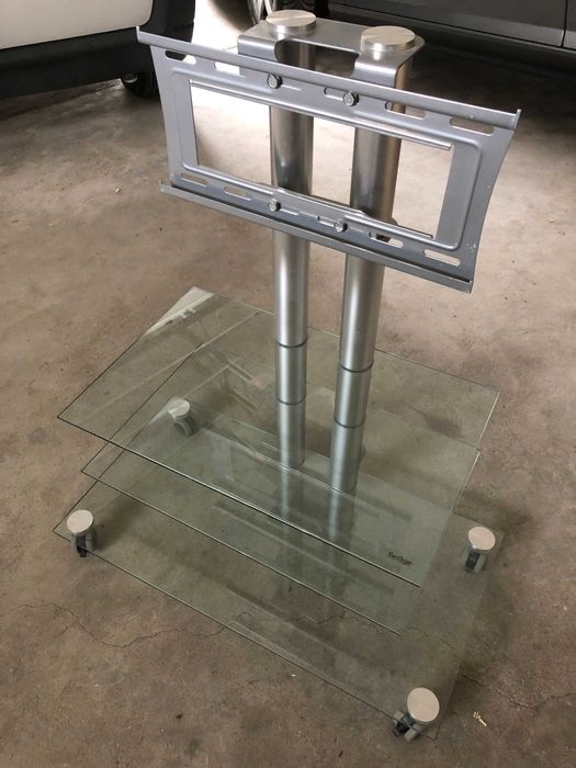 Móvel TV em Vidro para tv suspenso