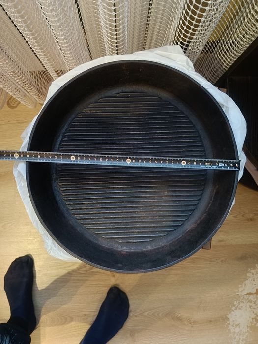 Сковорода чавунна СРСР  для курчат табака