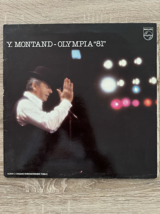 Conjunto de Discos Vinil “Y.Montand - Olympia “81””