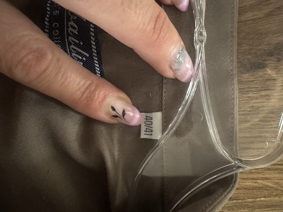 Koszula męska firmy Jinbailin kolor khaki rozmiar 40/41, XL