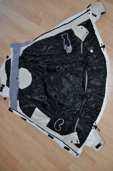 kurtka alipine kremowa beżowa M aquatech