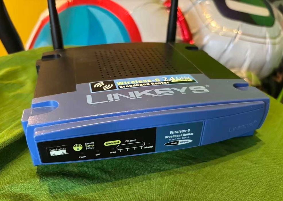 Klasyczny Router Linksys!