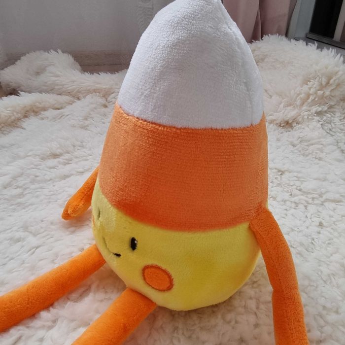 Limitowana edycja pluszaka Candy Corn People Rare Candy Corn Sitter