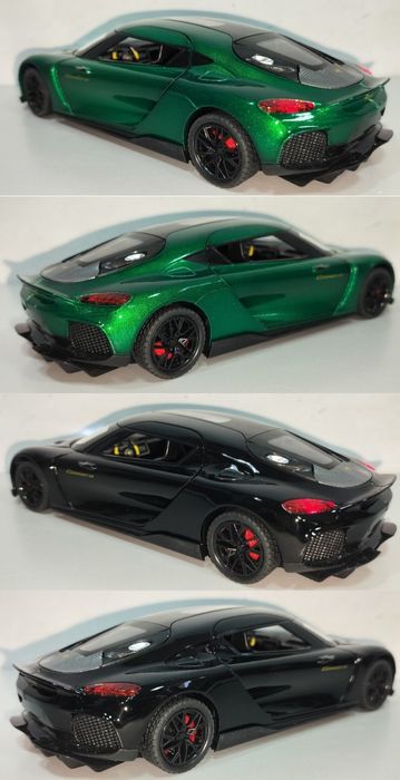 Koenigsegg Gemera GT модель 1:24 Металлическая звук свет
