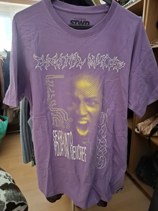 T shirt Pull Bear retro