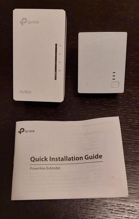 Conjunto TP-LINK powerline WiFi extender