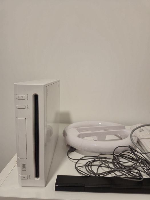 Nintendo wii, acessórios e jogo