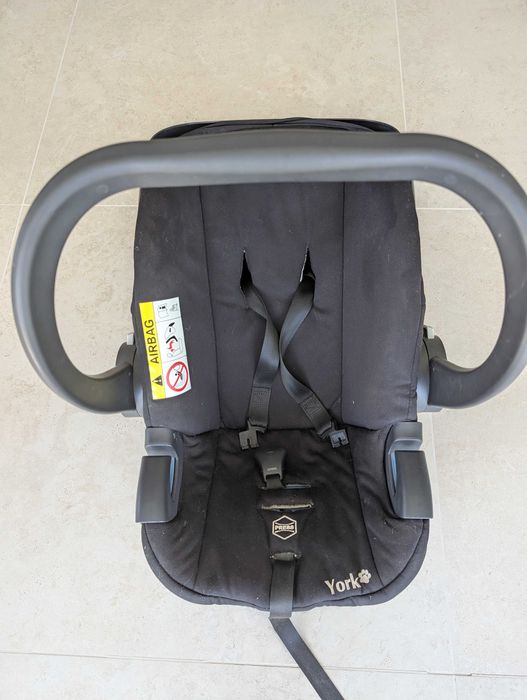 Baby Safe Universal 0-13 kg York i-Size Fix Grey Black
