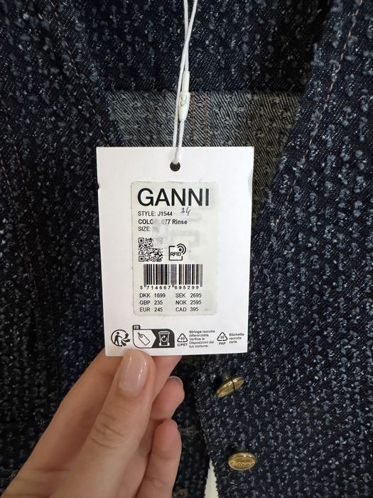 Ganni жилет ,жилетка