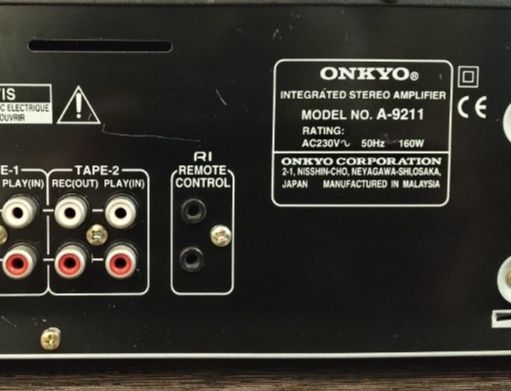 ONKYO A-9211 Integrated Stereo Amplifier 1998-2006