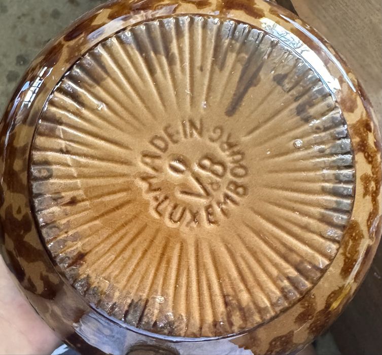 Conjunto de cafeteira e filtro “Villeroy & Boch” (vintage)