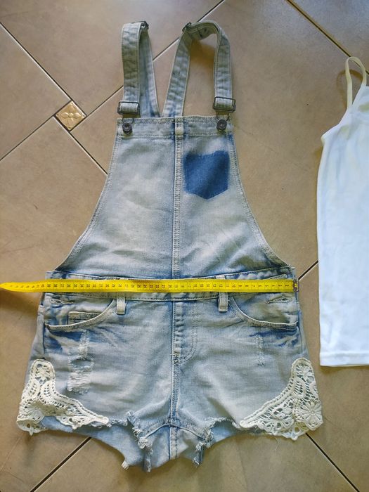 Пакет летних вещей на девушку 152-158. Комбинезон, платье, шорты