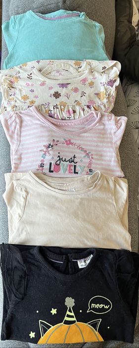 Paka ubranek dla dziewczynki roz 80