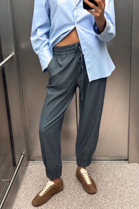 Штани, брюки, джогери, карго ZARA