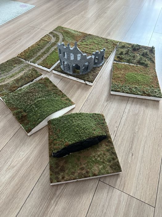 Makieta do gier figurkowych bitewnych