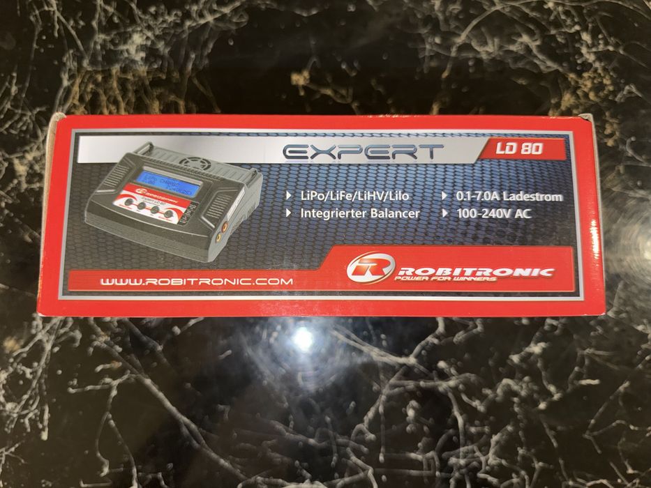 Carregador Robitronic Expert LD 80 RC (NOVO)