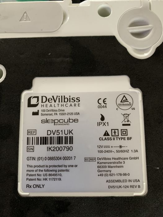 Сипап аппарат DeVilbiss Sleep Cube Standard USA