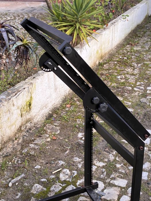 Rack 19” DJ com rodas para amplificador mesa mistura