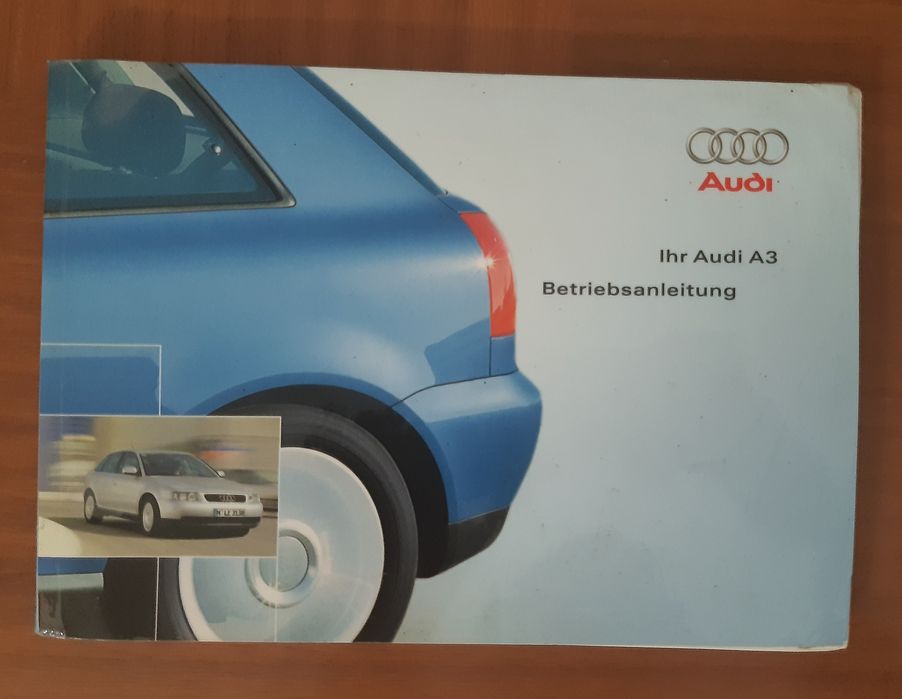 Manual de instruções Audi A3 8L