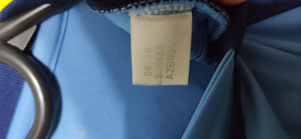 Koszulka t-shirt  BRAMKARSKA Bayern Monachium 2015/16 niebeiska numer