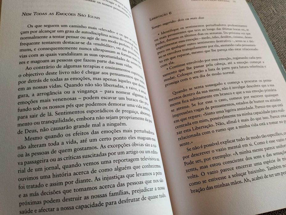 Livro "Não leve a vida tão a sério" de Hugh Prather