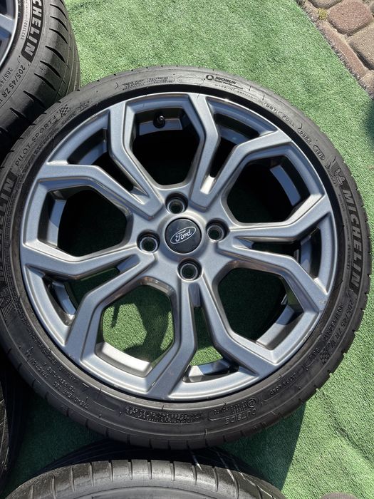 Диски 4/108 R17 Ford з датчиками та резиною 205/45 ZR17 88W Michelin: 5 ...
