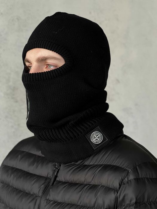 kominiarka Stone Island x Supreme ski mask świeci w ciemności,