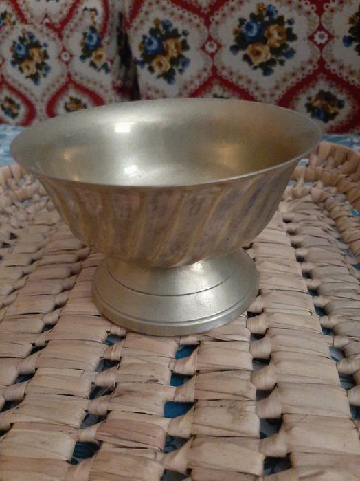 Taça, Vintage, em Latão Sólido