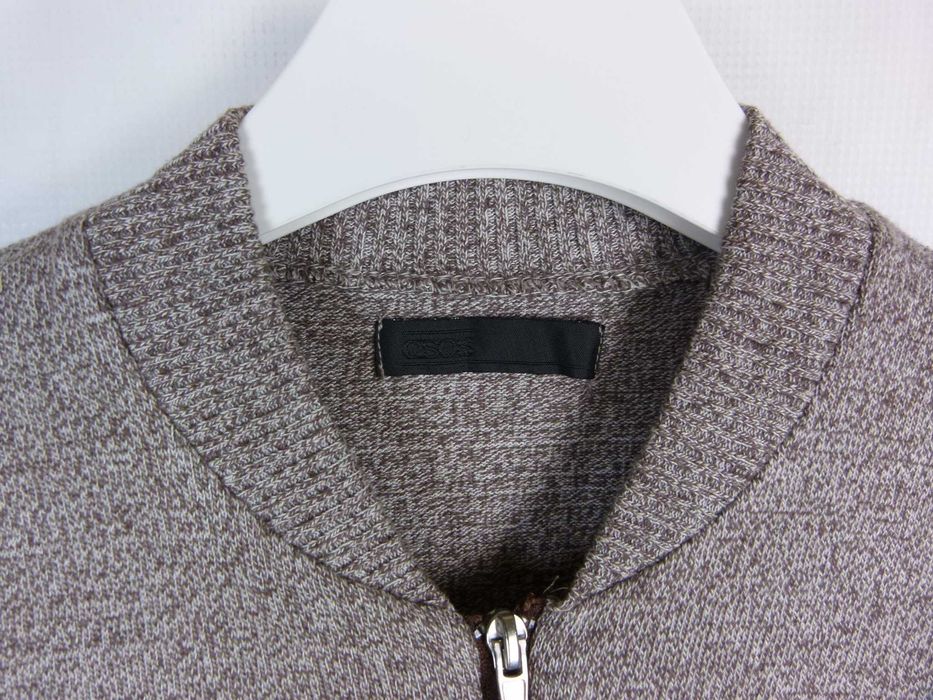 ASOS męski melanżowy cienki sweter bawełna / XS