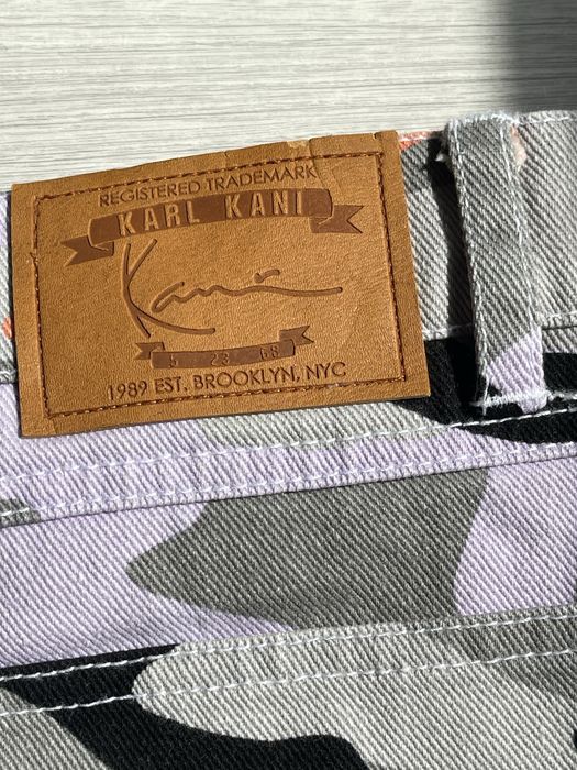Karl Kani Cargo Camo Shorts