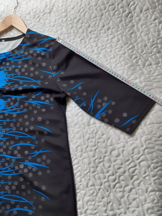 Sukienka czarna z aplikacją roz 50