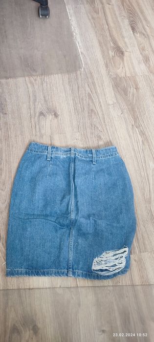 Spódnica jeansowa H&M Divided z przetarciami NWT! rozm. 36