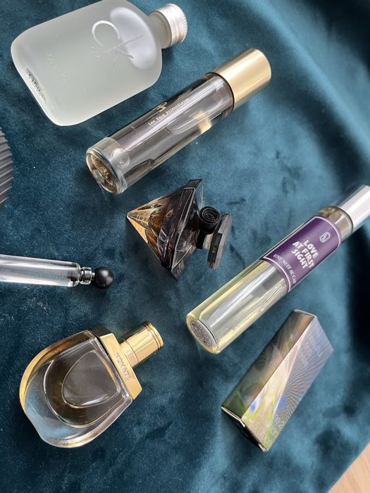 Zestaw perfum ; Gucci, CK, Chloe, nisza