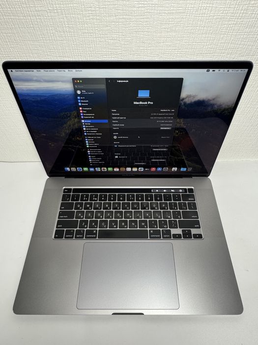 MacBook Pro Retina 16 2019 i9 2.4GHz,32GB,1ТB SSD Space