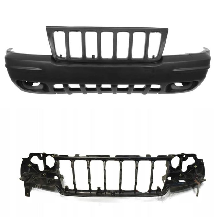 Бампер Jeep grand Cherokee 1999/2005, дорестайл/рестайл, телевізор.