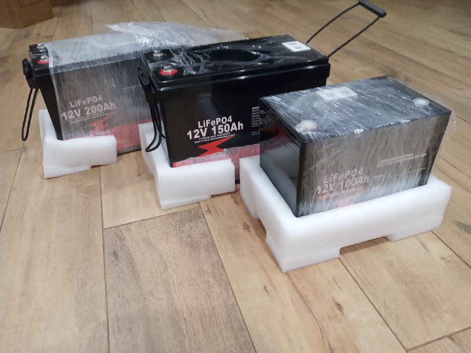 Як жеLiFePo4 Акумулятор 12v/24v 100Ah/150Аг BMS 100A Bluetooth