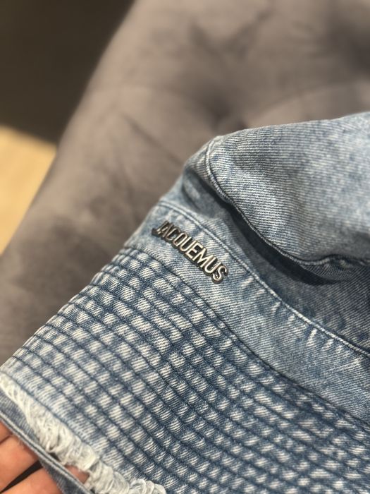 Kapelusz jacquemus nowy jeansowy